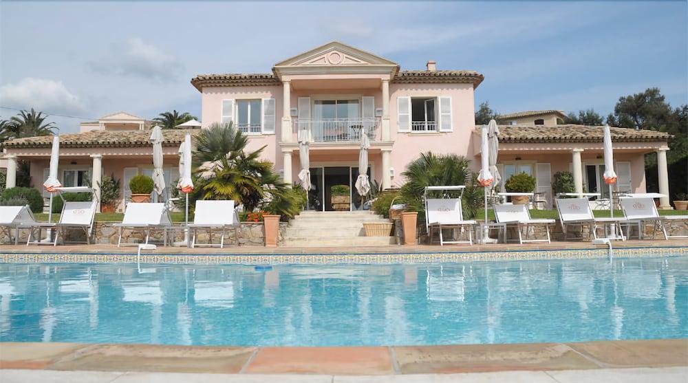 Hotel Villa Les Rosiers グリモー エクステリア 写真